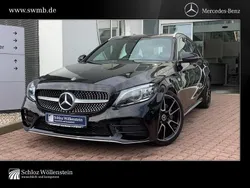 Schwarz Gebraucht 2018 Mercedes C220 AMG Kombi | 27.970 € (Teuer)
