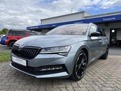 Business grau metallic Gebraucht 2020 Skoda Superb SportLine Kombi | 32.490 € (Etwas zu teuer)