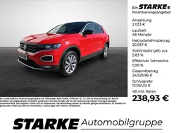 Rot Gebraucht 2021 VW T-Roc Style SUV | 22.590 € (Guter Preis)