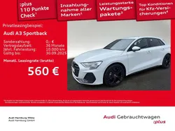 Gletscherweiß metallic Gebraucht 2025 Audi A3 S-Line Limousine | 40.880 € (Guter Preis)