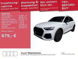 Gletscherweiß metallic Gebraucht 2021 Audi Q5 Ambiente SUV | 40.991 € (Etwas zu teuer)