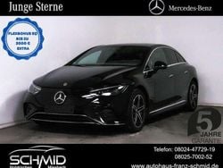 Schwarz Gebraucht 2024 Mercedes EQE300 AMG line Limousine | 48.950 € (Etwas zu teuer)