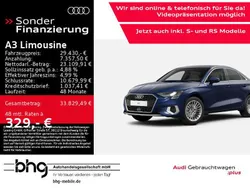 Navarrablau metallic Gebraucht 2024 Audi A3 Advanced Plus Limousine | 29.430 € (Superpreis)