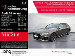Grau Gebraucht 2021 Audi A4 S-Line Kombi | 28.560 € (Guter Preis)