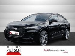 Schwarz Gebraucht 2022 Audi Q4 Sportback e-tron S-Line SUV | 35.700 € (Guter Preis)