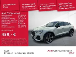 Tausilber metallic Gebraucht 2020 Audi Q3 Sportback Ambiente SUV | 35.750 € (Fairer Preis)