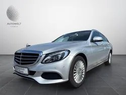 Silber Gebraucht 2015 Mercedes C220 Exclusive Limousine | 17.999 € (Fairer Preis)