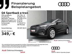 Mythosschwarz metallic Gebraucht 2023 Audi Q4 e-tron SUV | 26.799 € (Guter Preis)
