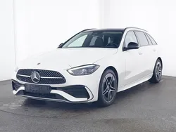 Unilack polarweiß Gebraucht 2024 Mercedes C220 AMG Kombi | 44.990 € (Etwas zu teuer)