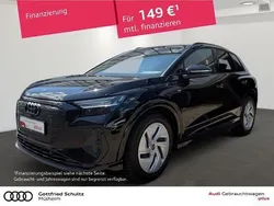 Mythosschwarz metallic Gebraucht 2023 Audi Q4 e-tron S-Line SUV | 38.980 € (Guter Preis)