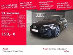 Mythosschwarz metallic Gebraucht 2024 Audi S3 Sport Limousine | 41.250 € (Guter Preis)