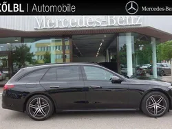 Lack obsidianschwarz Gebraucht 2024 Mercedes E220 AMG Kombi | 49.980 € (Fairer Preis)