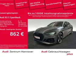 Daytonagrau perleffekt Gebraucht 2021 Audi RS5 Sportback Ambiente Limousine | 57.800 € (Superpreis)