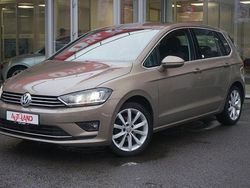 Gold Gebraucht 2015 VW Golf Sportsvan Highline Van / Kleinbus | 16.490 € (Etwas zu teuer)