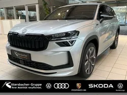 Brilliantsilber metallic Gebraucht 2025 Skoda Kodiaq SportLine SUV | 52.990 €