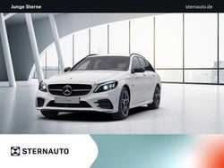 Unilack polarweiß Gebraucht 2021 Mercedes C300e AMG line Kombi | 29.940 € (Guter Preis)