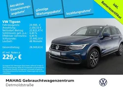 Nightshade blue metallic Gebraucht 2021 VW Tiguan Life SUV | 24.989 € (Guter Preis)
