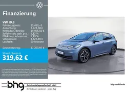 Blau Gebraucht 2021 VW ID.3 Pro Kleinwagen | 23.490 € (Etwas zu teuer)