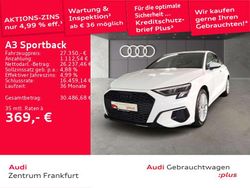 Ibisweiß Gebraucht 2022 Audi A3 Advanced Limousine | 27.350 € (Fairer Preis)