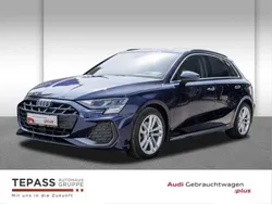 Blau Gebraucht 2024 Audi A3 Sportback S-Line Limousine | 33.280 € (Superpreis)