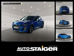 Blau/typ aussenverkleidung met Gebraucht 2025 Peugeot e-208 GT Kleinwagen | 29.999 €