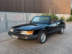 Schwarz Gebraucht 1989 Saab 900 Cabriolet Cabrio | 8.750 €