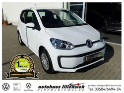 Weiß Gebraucht 2022 VW up! move up! Kleinwagen | 9.550 € (Guter Preis)