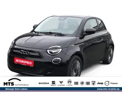 Schwarz Gebraucht 2021 Fiat 500e Icon Kleinwagen | 19.380 € (Etwas zu teuer)