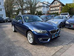 Tiefseeblau metallic Gebraucht 2016 BMW 218 Luxury Line Coupé | 15.490 € (Guter Preis)