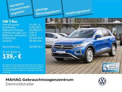 Ravennablau metallic Gebraucht 2025 VW T-Roc Style SUV | 31.492 € (Superpreis)