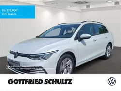 Oryxweiß perlmutteffekt Gebraucht 2024 VW Golf VIII Life Kombi | 24.990 € (Fairer Preis)