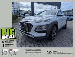Chalk white metallic Gebraucht 2020 Hyundai Kona Premium SUV | 19.890 € (Fairer Preis)