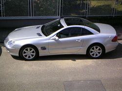 Silber Gebraucht 2005 Mercedes SL350 Cabrio | 32.500 €