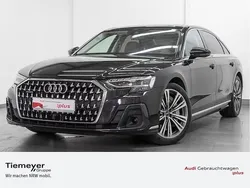 Mythosschwarz metallic Gebraucht 2024 Audi A8L Ambiente Limousine | 71.740 € (Teuer)
