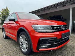 Orange Gebraucht 2021 VW Tiguan Allspace R-line SUV | 31.990 € (Superpreis)
