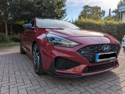 Rot Gebraucht 2021 Hyundai i30 N Line Limousine | 21.400 € (Fairer Preis)