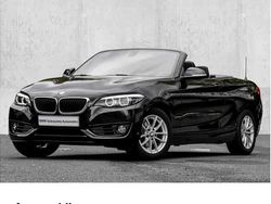 Schwarz Gebraucht 2020 BMW 218 Advantage Cabrio | 24.490 € (Etwas zu teuer)