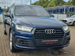 Blau Gebraucht 2019 Audi Q7 S-Line SUV | 46.990 € (Teuer)