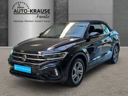 Schwarz Gebraucht 2024 VW T-Roc Cabriolet R-line Cabrio | 33.995 € (Fairer Preis)