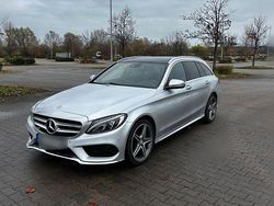 Silber Gebraucht 2015 Mercedes C220 AMG line Kombi | 14.800 € (Etwas zu teuer)