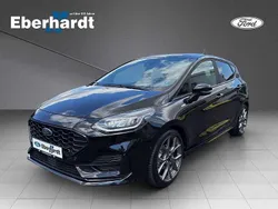 Obsidianschwarz metallic Gebraucht 2023 Ford Fiesta ST-Line X Kleinwagen | 18.990 € (Guter Preis)