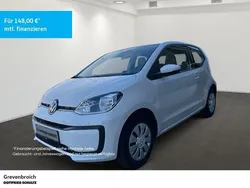 Weiß Gebraucht 2021 VW up! Basis Kleinwagen | 12.100 € (Fairer Preis)