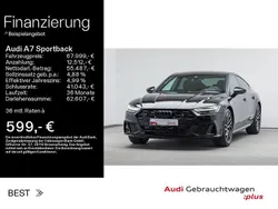 Mythosschwarz metallic Gebraucht 2024 Audi A7 Sportback Ambiente Kleinwagen | 67.999 € (Fairer Preis)