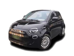 Schwarz Gebraucht 2021 Fiat 500e Action Limousine | 17.749 € (Teuer)
