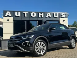 Schwarz Gebraucht 2024 VW T-Roc Cabriolet Style Cabrio | 27.490 € (Guter Preis)