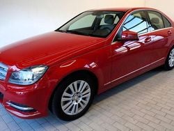 Rot Gebraucht 2013 Mercedes C220 Elegance Limousine | 14.790 € (Teuer)