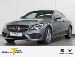Grau Gebraucht 2016 Mercedes C200 AMG line Coupé | 23.280 € (Fairer Preis)