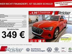 Catalunyarot metallic (metallic) Gebraucht 2021 Audi e-tron Advanced Plus SUV | 33.949 € (Fairer Preis)