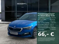 Blau Gebraucht 2019 Skoda Scala Style Kleinwagen | 14.450 € (Guter Preis)