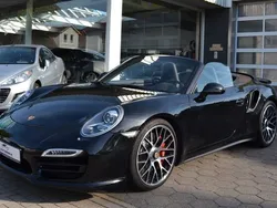 Schwarz Gebraucht 2014 Porsche 911 Turbo Cabriolet Chrono Cabrio | 99.995 € (Guter Preis)